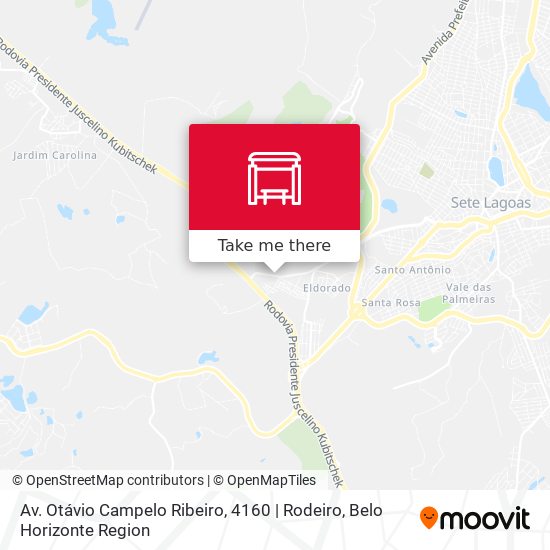 Av. Otávio Campelo Ribeiro, 4160 | Rodeiro map
