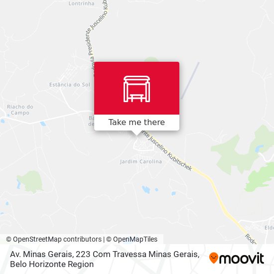 Av. Minas Gerais, 223 Com Travessa Minas Gerais map