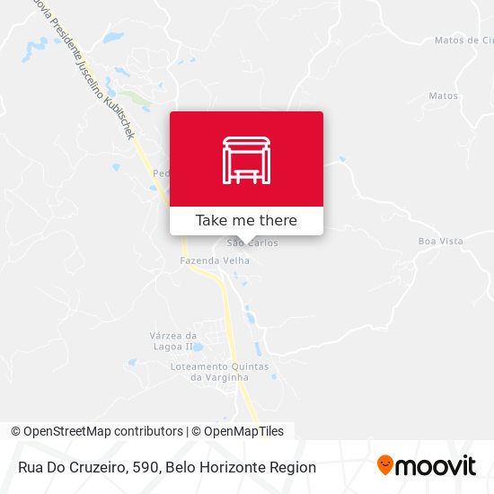 Rua Do Cruzeiro, 590 map