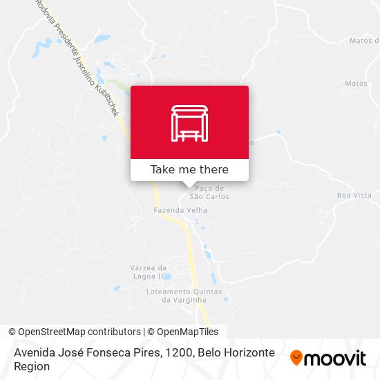 Avenida José Fonseca Pires, 1200 map