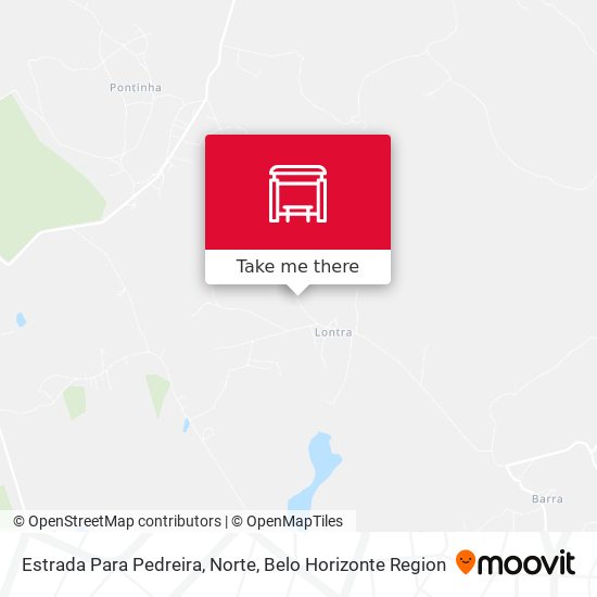 Estrada Para Pedreira, Norte map