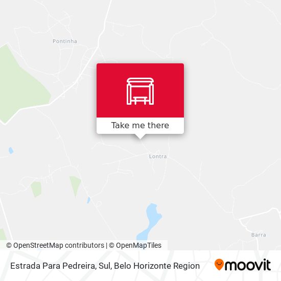 Estrada Para Pedreira, Sul map