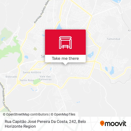 Rua Capitão José Pereira Da Costa, 242 map