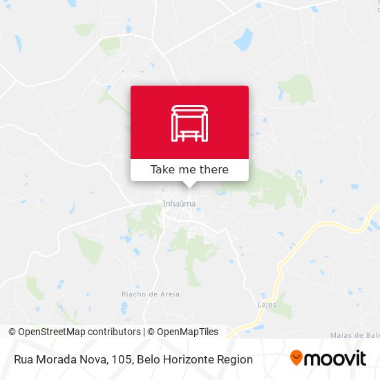 Rua Morada Nova, 105 map