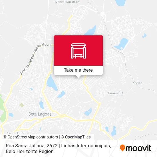 Rua Santa Juliana, 2672 | Linhas Intermunicipais map