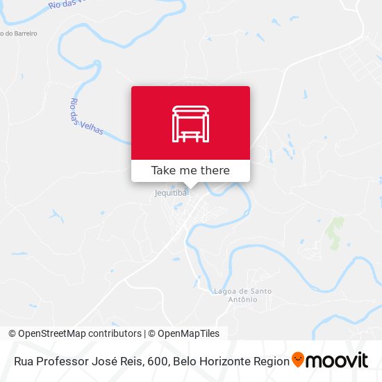 Rua Professor José Reis, 600 map