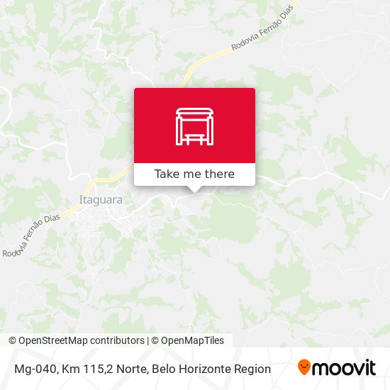 Mg-040, Km 115,2 Norte map