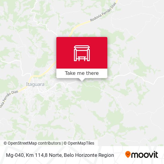 Mg-040, Km 114,8 Norte map