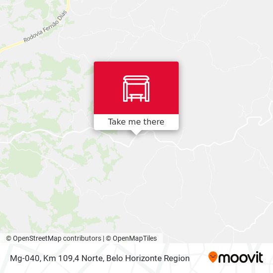 Mg-040, Km 109,4 Norte map
