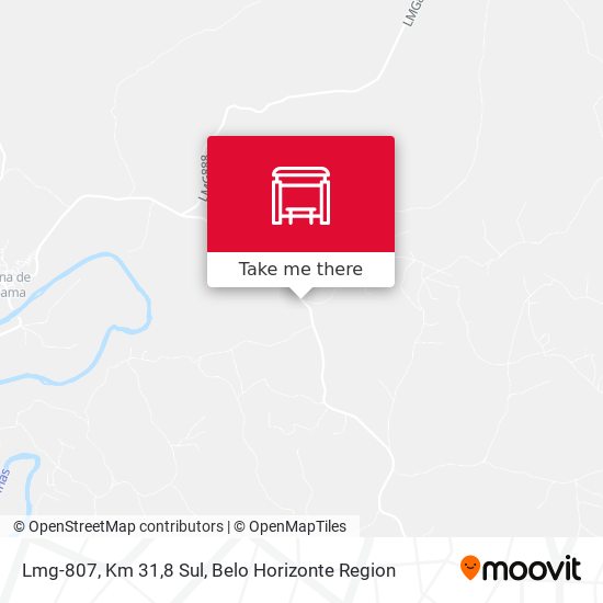 Lmg-807, Km 31,8 Sul map