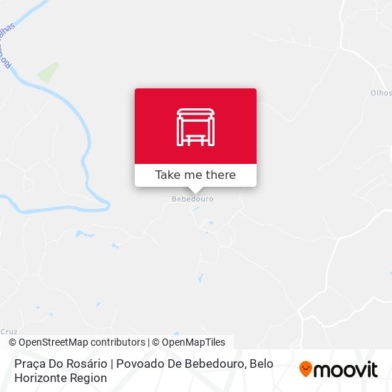 Praça Do Rosário | Povoado De Bebedouro map
