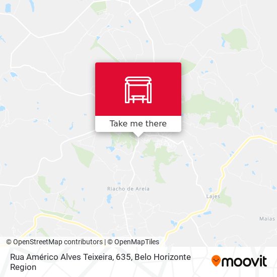 Rua Américo Alves Teixeira, 635 map