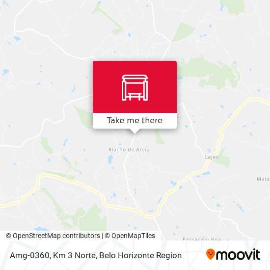 Amg-0360, Km 3 Norte map