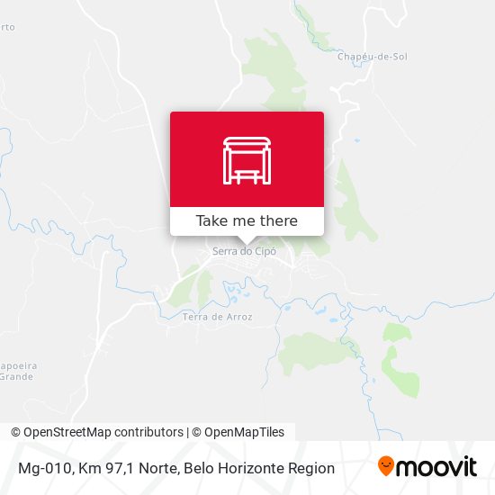 Mg-010, Km 97,1 Norte map