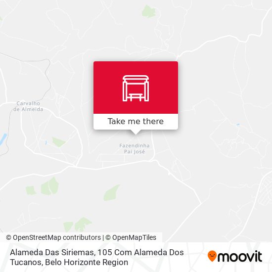 Alameda Das Siriemas, 105 Com Alameda Dos Tucanos map