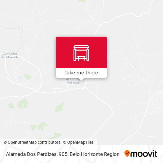 Alameda Dos Perdizes, 905 map