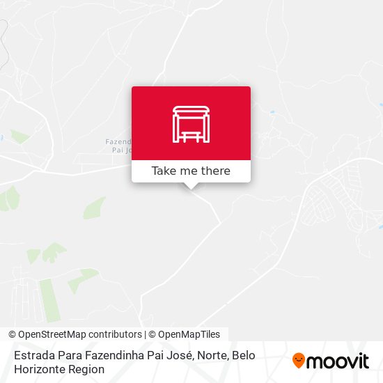 Estrada Para Fazendinha Pai José, Norte map