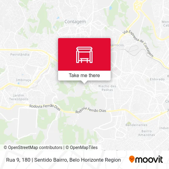 Rua 9, 180 | Sentido Bairro map