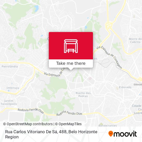 Rua Carlos Vitoriano De Sá, 488 map