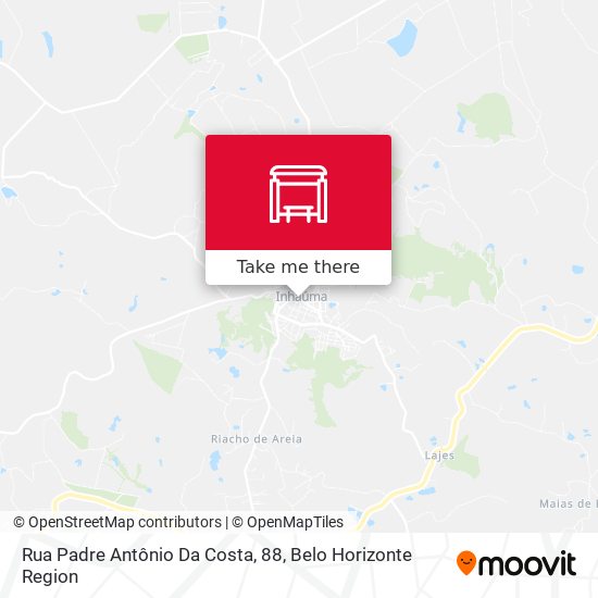 Rua Padre Antônio Da Costa, 88 map