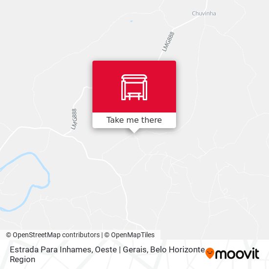 Estrada Para Inhames, Oeste | Gerais map