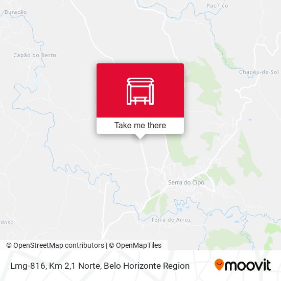 Lmg-816, Km 2,1 Norte map