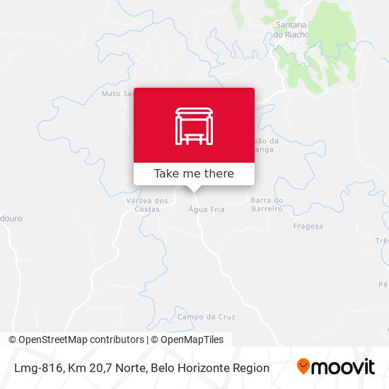 Lmg-816, Km 20,7 Norte map