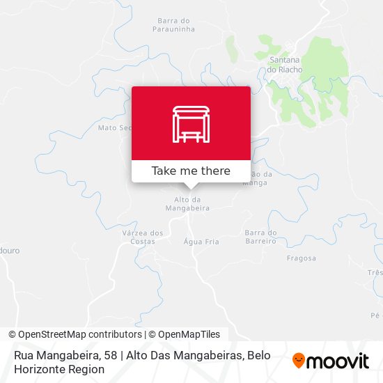 Rua Mangabeira, 58 | Alto Das Mangabeiras map