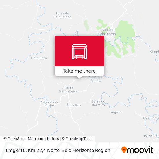Lmg-816, Km 22,4 Norte map