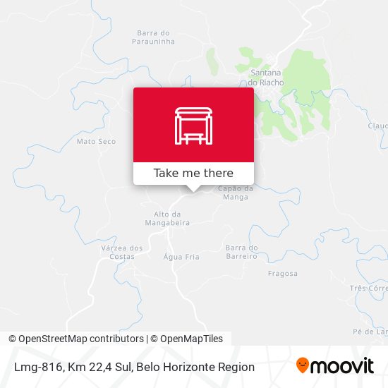 Lmg-816, Km 22,4 Sul map