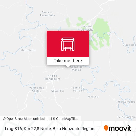 Lmg-816, Km 22,8 Norte map