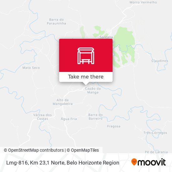 Lmg-816, Km 23,1 Norte map