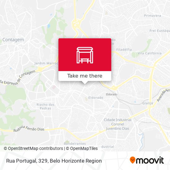 Rua Portugal, 329 map