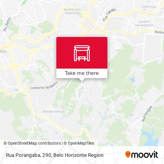 Rua Porangaba, 290 map