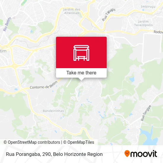 Rua Porangaba, 290 map