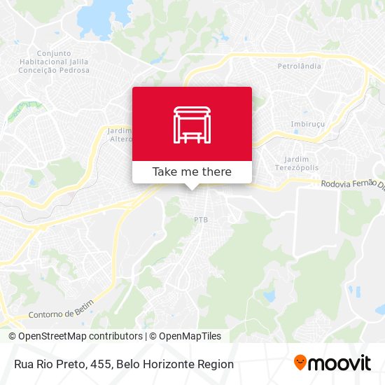 Rua Rio Preto, 455 map