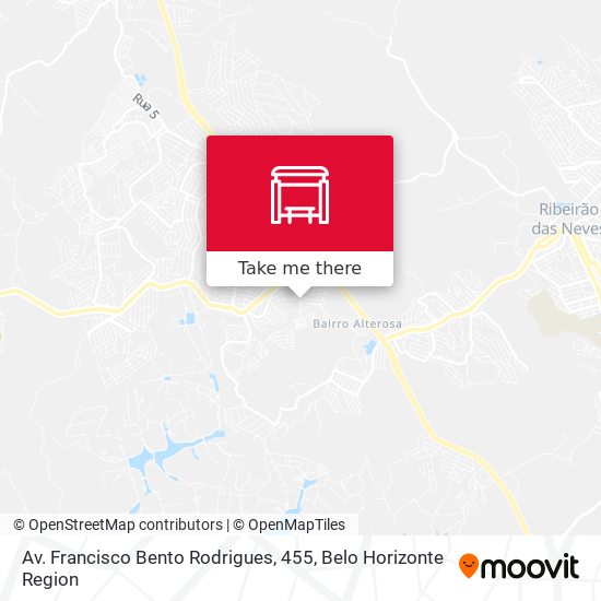Av. Francisco Bento Rodrigues, 455 map