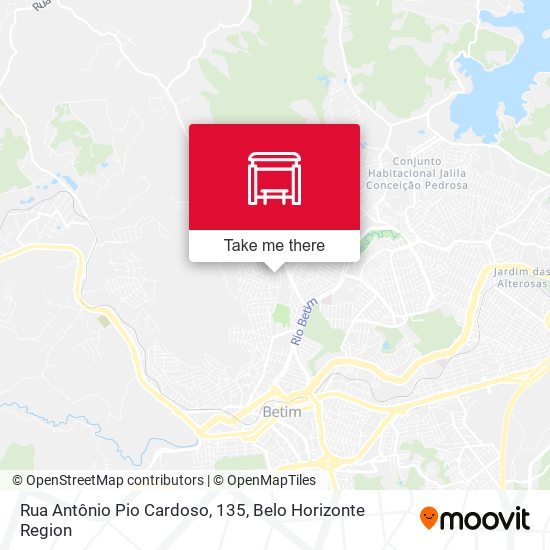 Rua Antônio Pio Cardoso, 135 map