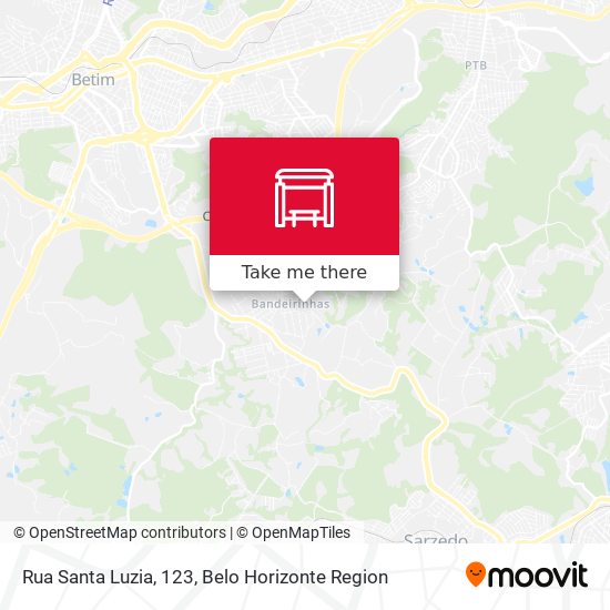 Rua Santa Luzia, 123 map