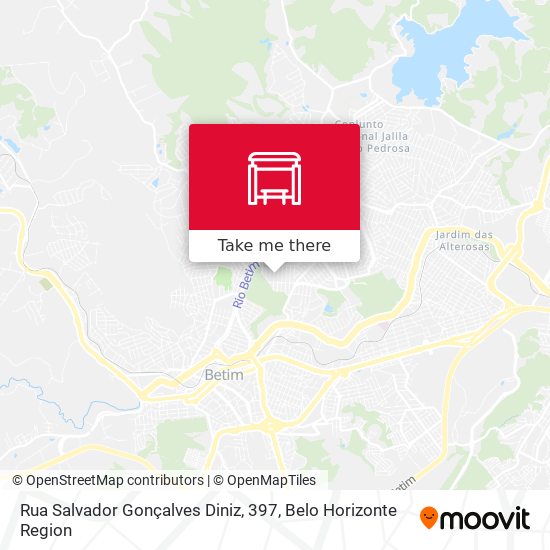 Rua Salvador Gonçalves Diniz, 397 map