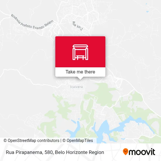 Rua Pirapanema, 580 map