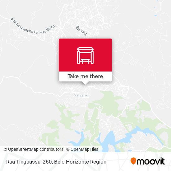 Rua Tinguassu, 260 map