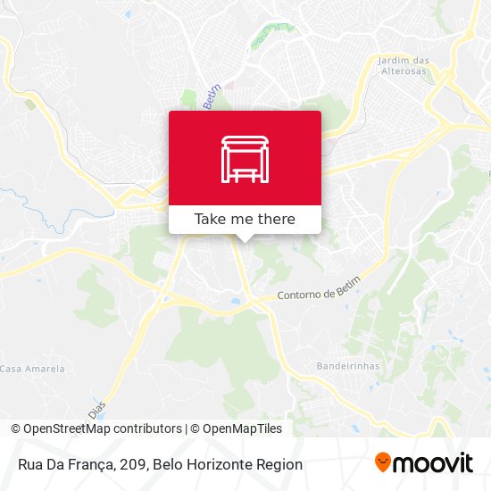 Rua Da França, 209 map