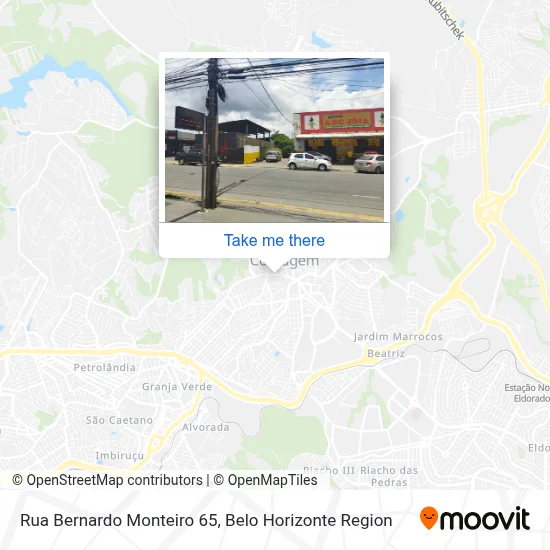 Rua Bernardo Monteiro 65 map