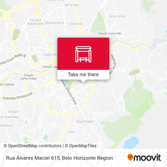 Rua Álvares Maciel 615 map
