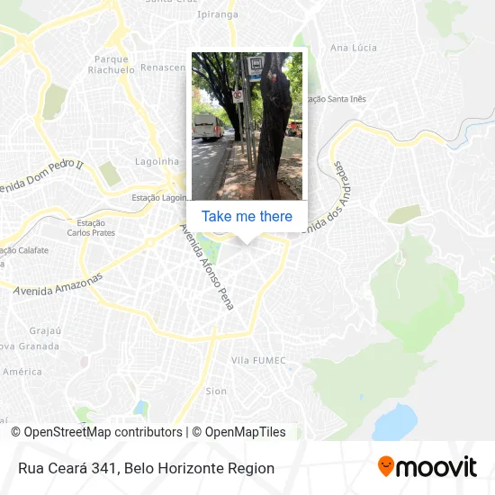 Rua Ceará 341 map