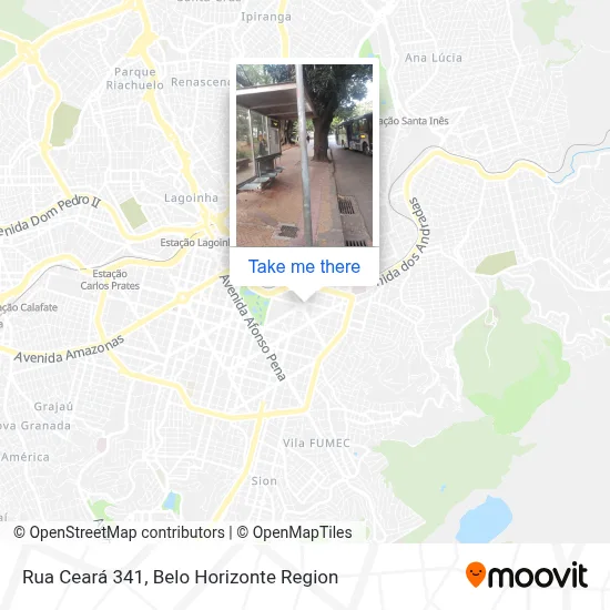 Rua Ceará 341 map