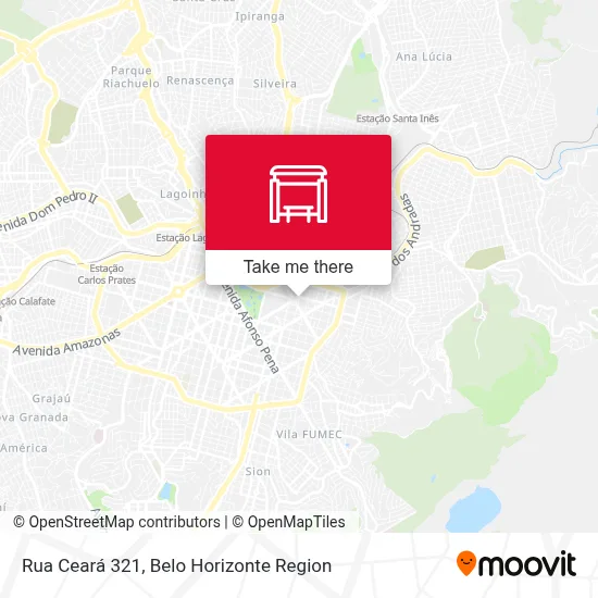 Rua Ceará 321 map