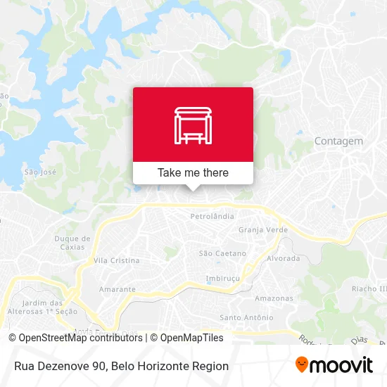 Rua Dezenove 90 map