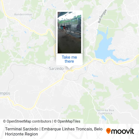Terminal Sarzedo | Embarque Linhas Troncais map